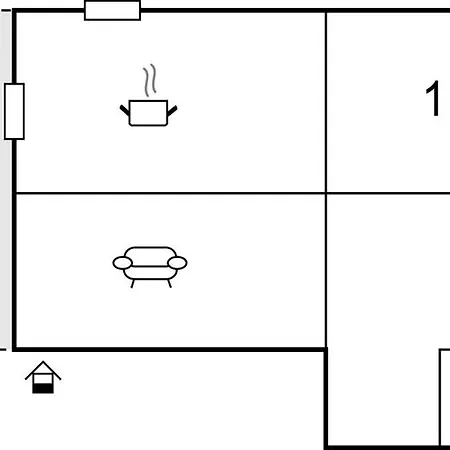 Apartamento 1 Bedroom Stunning In